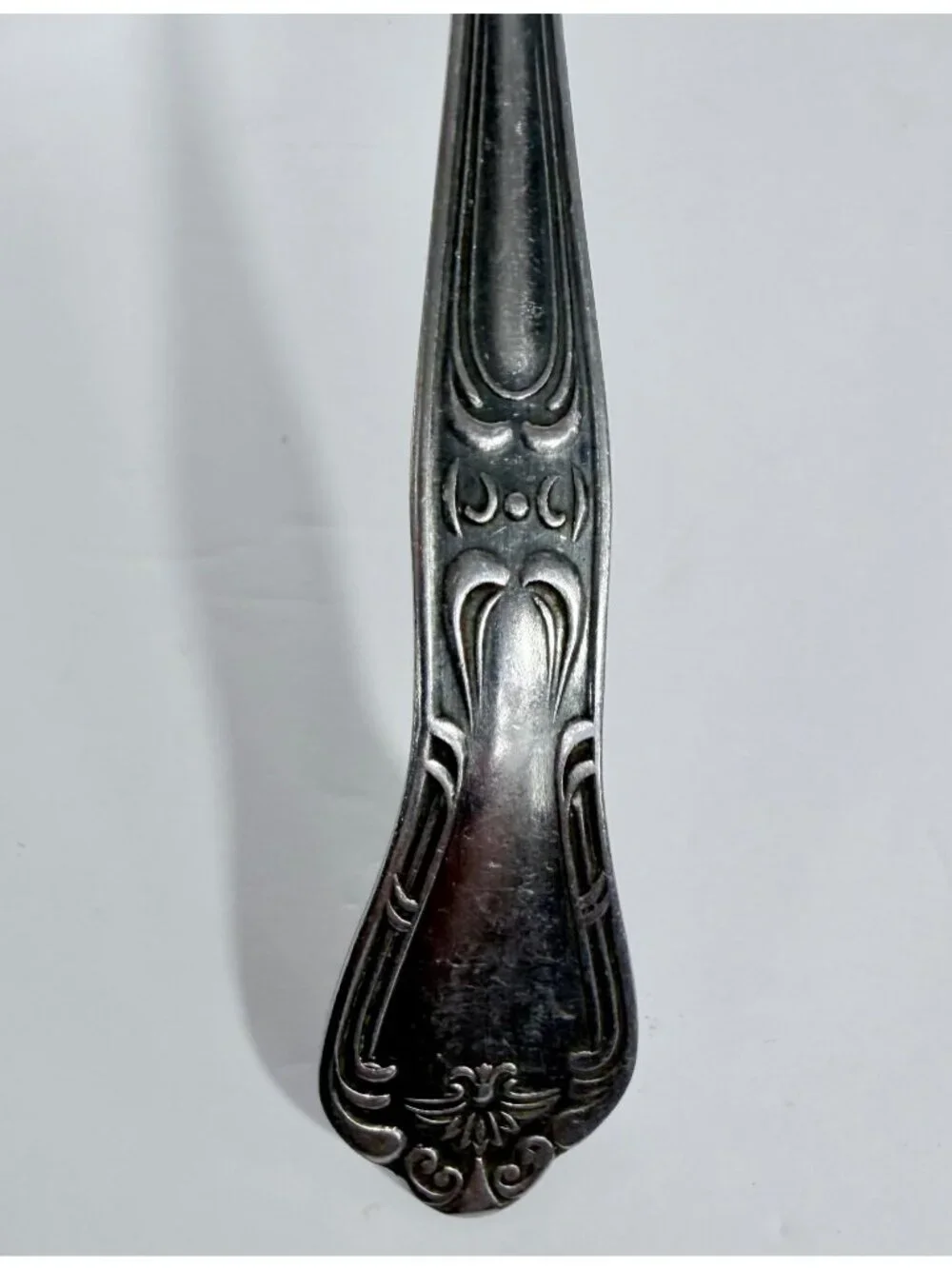 Vollrath 2-ounce Serving Ladle Embossed Handle Stainless Steel Ornate Soup Vinta